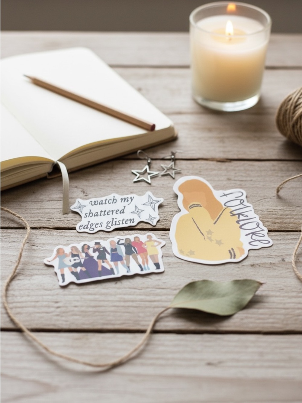 Taylor Swift Folklore Stickers